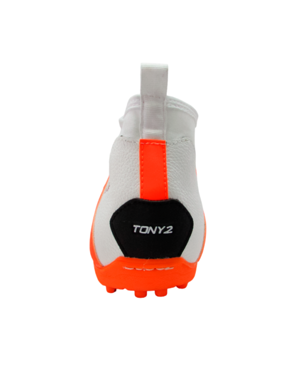 Dribling GS Botin Negro, Blanco, Naranja - Image 4