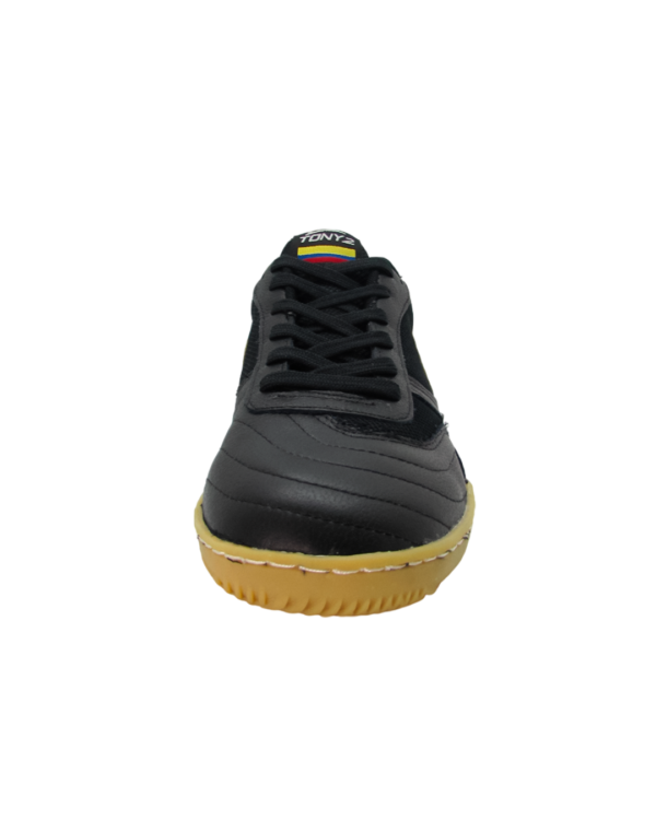 Qatar Futsal Negro, Dorado - Image 2